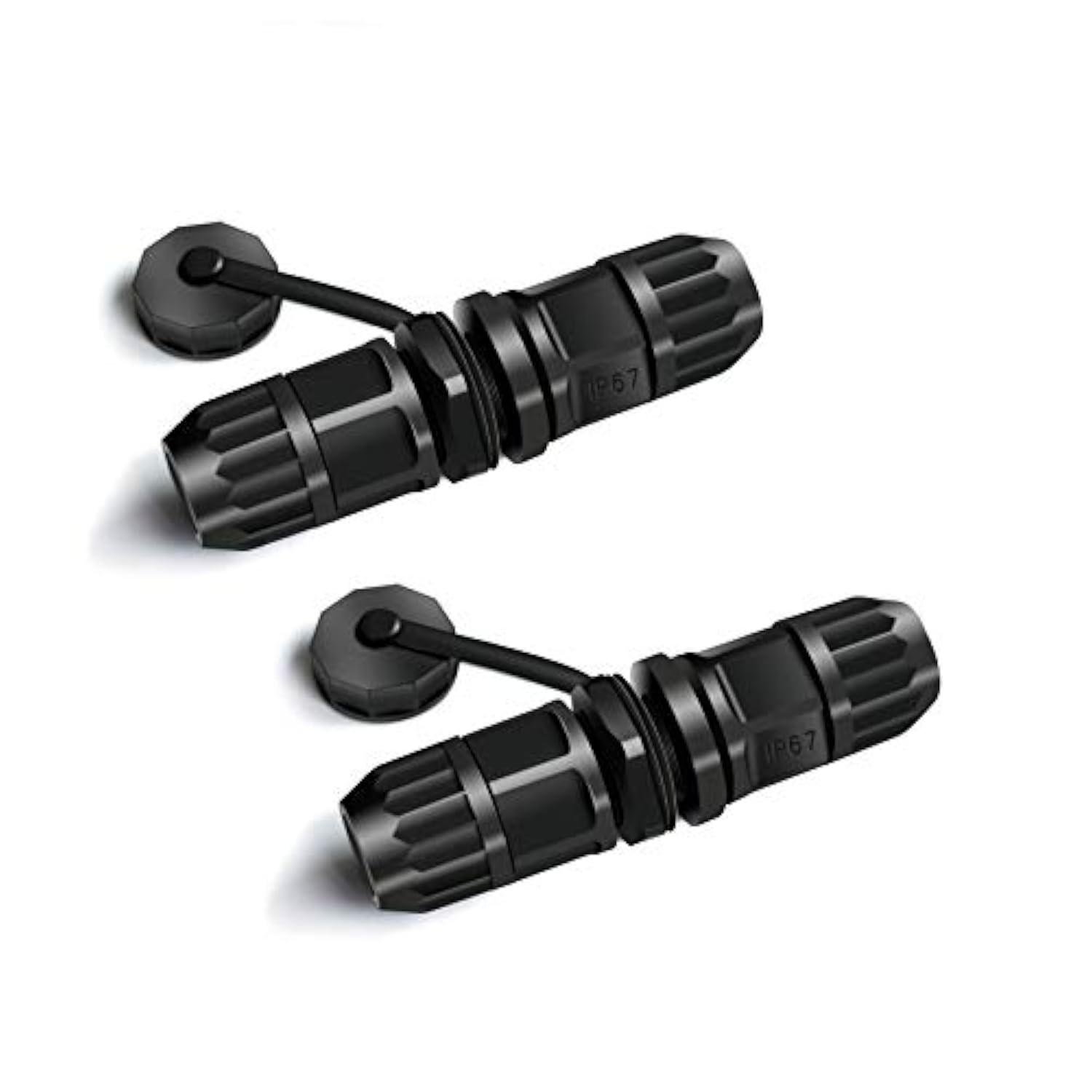 Rj45 Waterproof Connector, Female To Female, Panel Mount, 8P8C,Cat 6, Cat 5, C