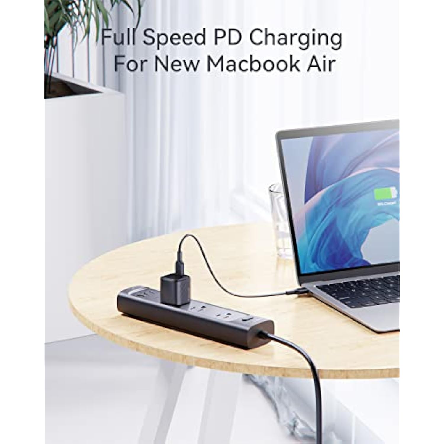 30W Usb C Charger (Gan Iii Tech), Usb-C Power Adapter, Mini Type C Wall Charger, Pd3.0 Pps Fast Charger For Iphone 14 13 12 11 Mini Pro Max Plus, Samsung, Macbook Air, Ipad Pro, Pixel (Black)