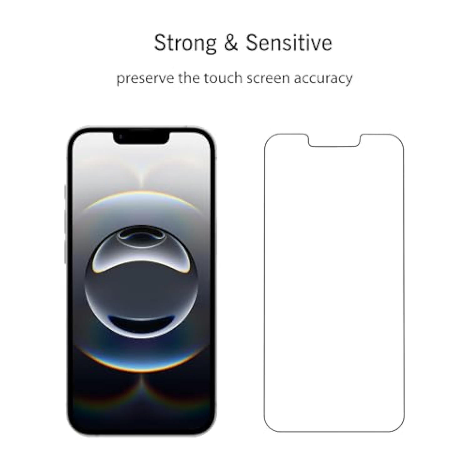 Iphone 16E 14 13 13 Pro 6.1 Inch Screen Protector 3 Pack Case Friendly