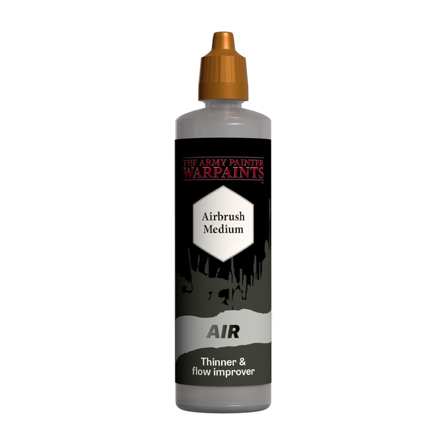 Airbrush Medium, 100Ml Dropper Bottle Acrylic Paint Thinner, Flow Improver, For Airbrushing And Painting Wargaming Miniatures, Perfect For Tabletop Boardgames