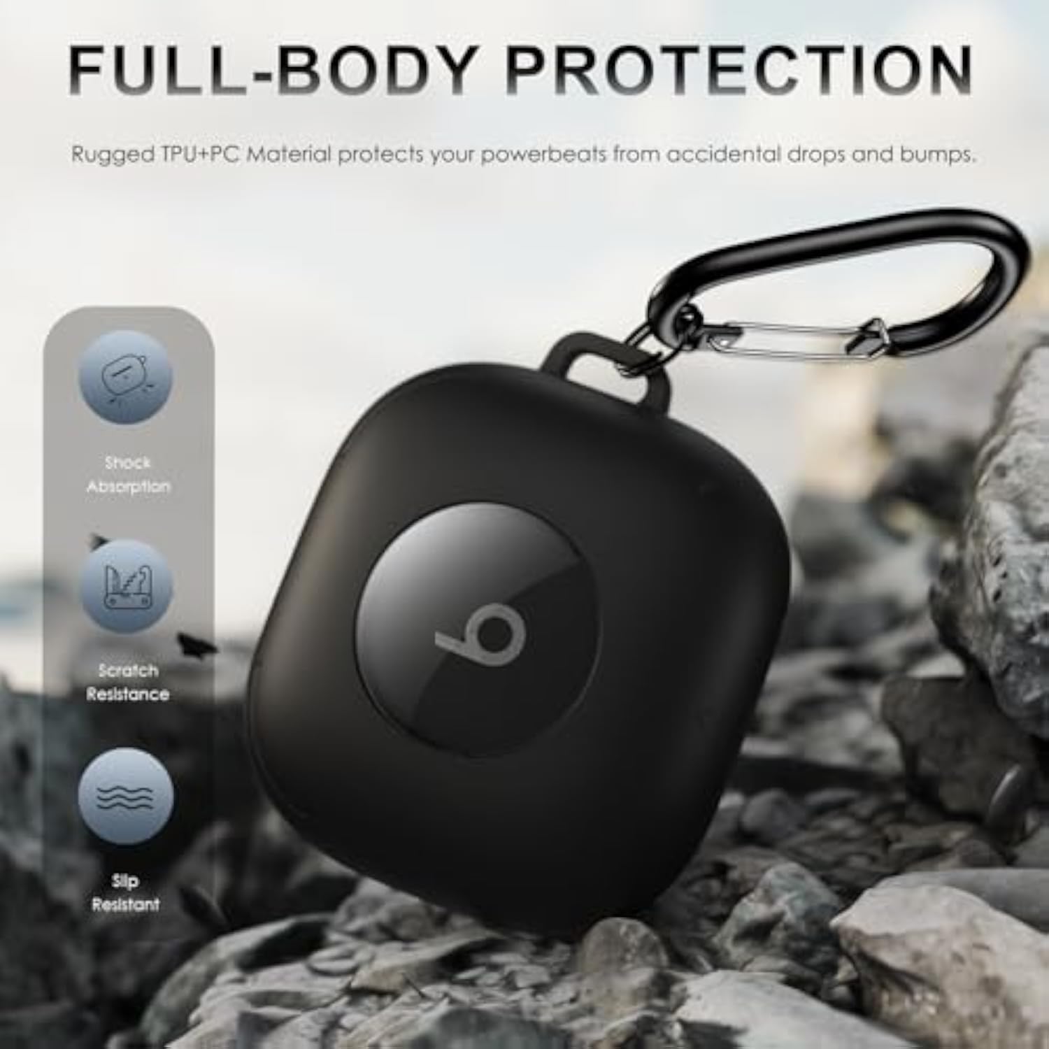Beats Powerbeats Fit Shockproof Magnetic Case Cover