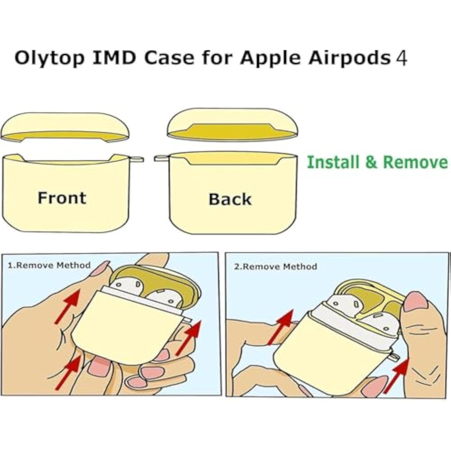 For Cute Glitter Airpods 4 Case 2024 With Cleaner Pen, Shell Pattern Apple Airpods Ipod 4Th Generation Case Cover Protective Skin Girl Women With Luxury Pearl Keychain, Pink