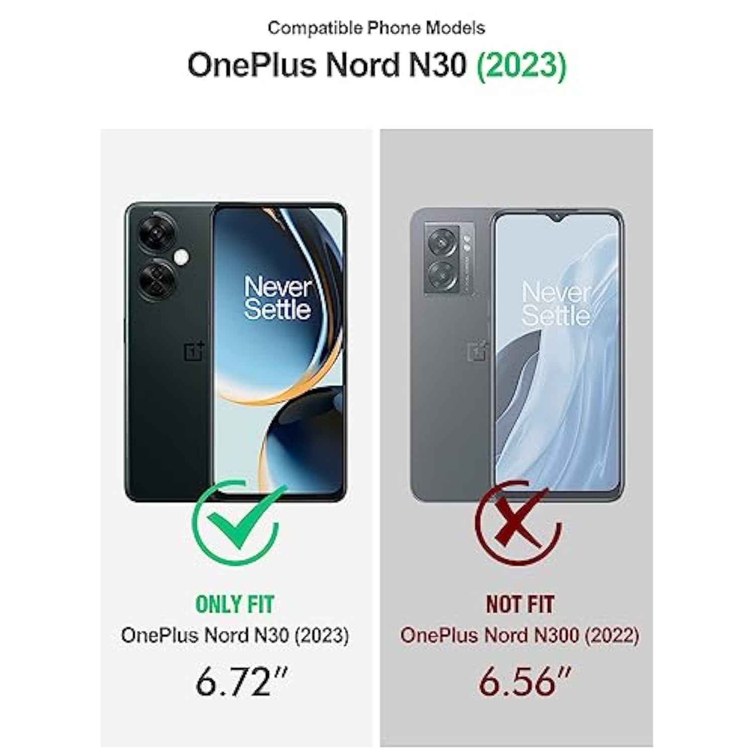 Revolution Case For Oneplus Nord N30 5G, [20Ft Mil-Grade Drop Tested], Full-Body Rugged Dual-Layer Shockproof Protective Cover With Kickstand And Built-In-Screen Protector, Black