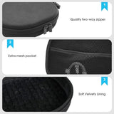 ProCase Hard Case for AirPods Max, Travel Carrying Headphone Case with Silicone Earpad Cover & Mesh Pocket, AirPods Max Protective Portable Storage Bag -Black
