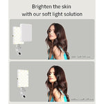 Selfie Light, 60 Led High Power Rechargeable Clip Light With Soft Diffuser, Cri 95+, Adjusted 3 Light Modes For Phone, Iphone, Ipad, Laptop, Video Light For Makeup, Tiktok, Live Stream, Vlog