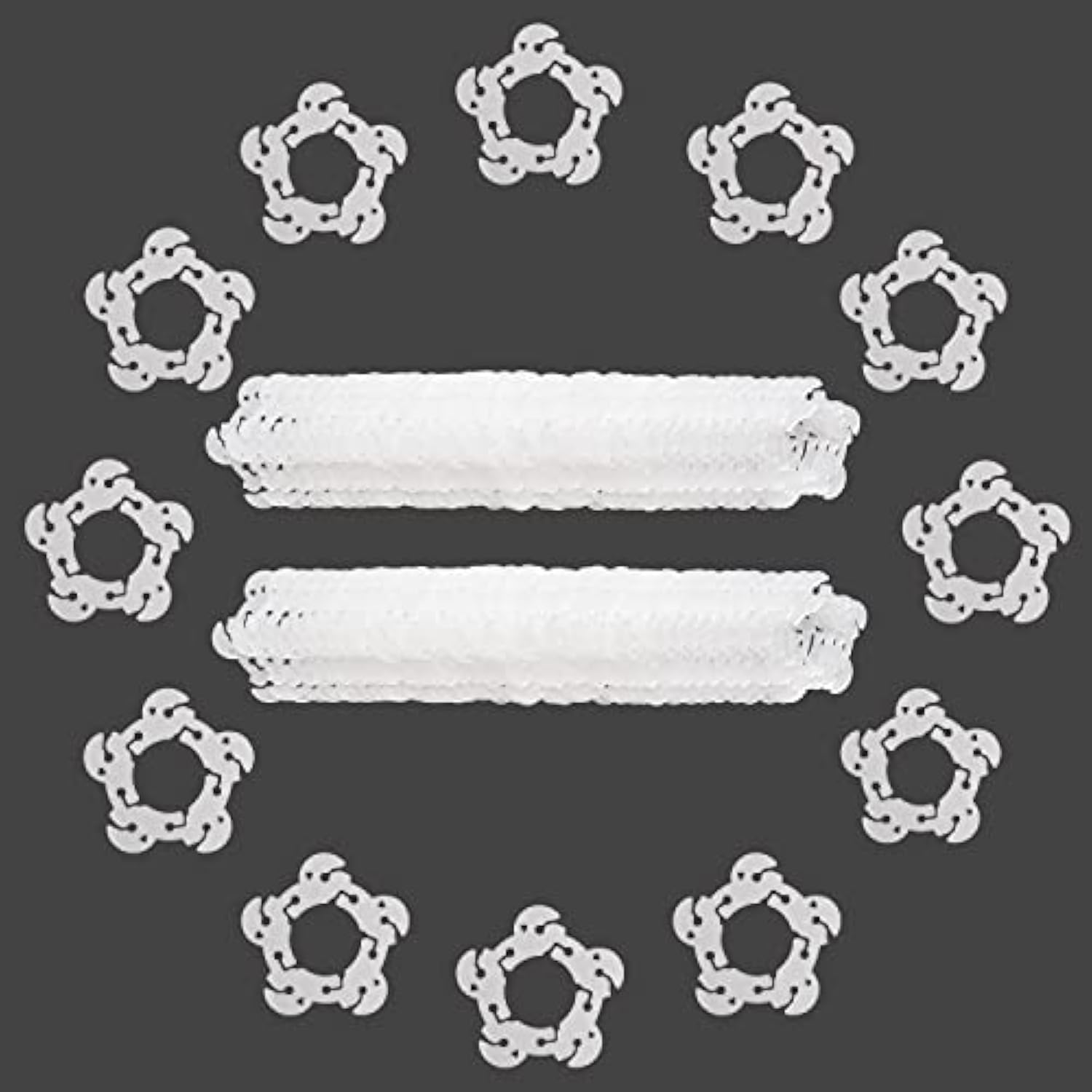 Balloon Clips, Balloon Arch Bracket Buckle, Balloon Connectors Clip Holders For Decor Balloon Arch Column Stand Garland Birthday Wedding Baby Shower Party Decorations (Diameter 2.5 Inch)