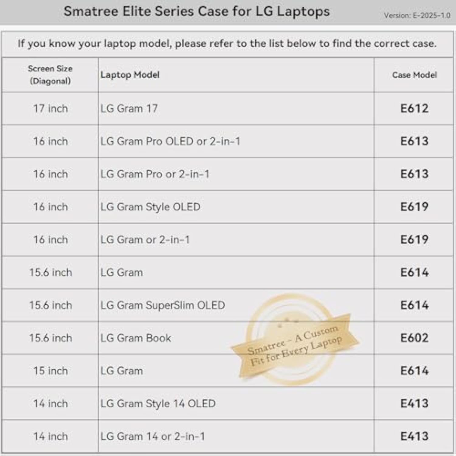 Smatree 17 inch Laptop Sleeve for LG gram 17, LG Protective Laptop Case with Accessory Pocket, YKK Zipper, Patented Shockproof Design (E612)