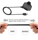 Charger Compatible with Garmin Approach S5/S6 Charger Replacement (3.3ft) USB Adapter Charge Cord Charging Cable Wire Clip Dock Accessories for