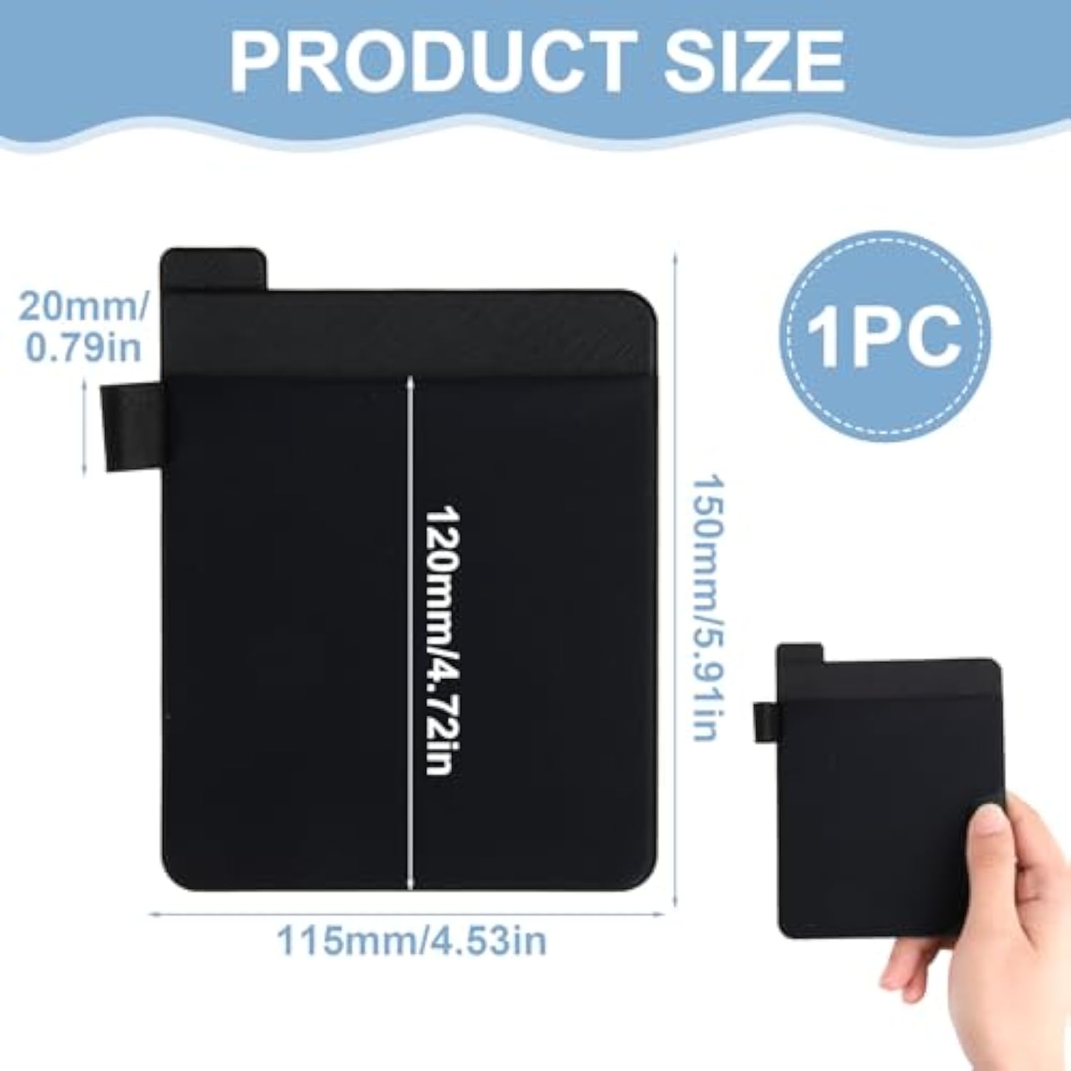 Pocket Pouch For Laptop, Portable Adhesive Laptop Pouch Compatible For Sandisk 4Tb Ssd, Mouse, Usb Cable, Hard Drive Bag For Travelers Tech-Savvy Professionals Students Digital Nomads Remote Workers