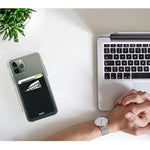 Rfid Blocking Phone Card Wallet - Double Secure Pocket - Ultra-Slim Self Adhesive Credit Card Holder Card Sleeves Phone Wallet Sticker All Smartphones(Black)-2Pc