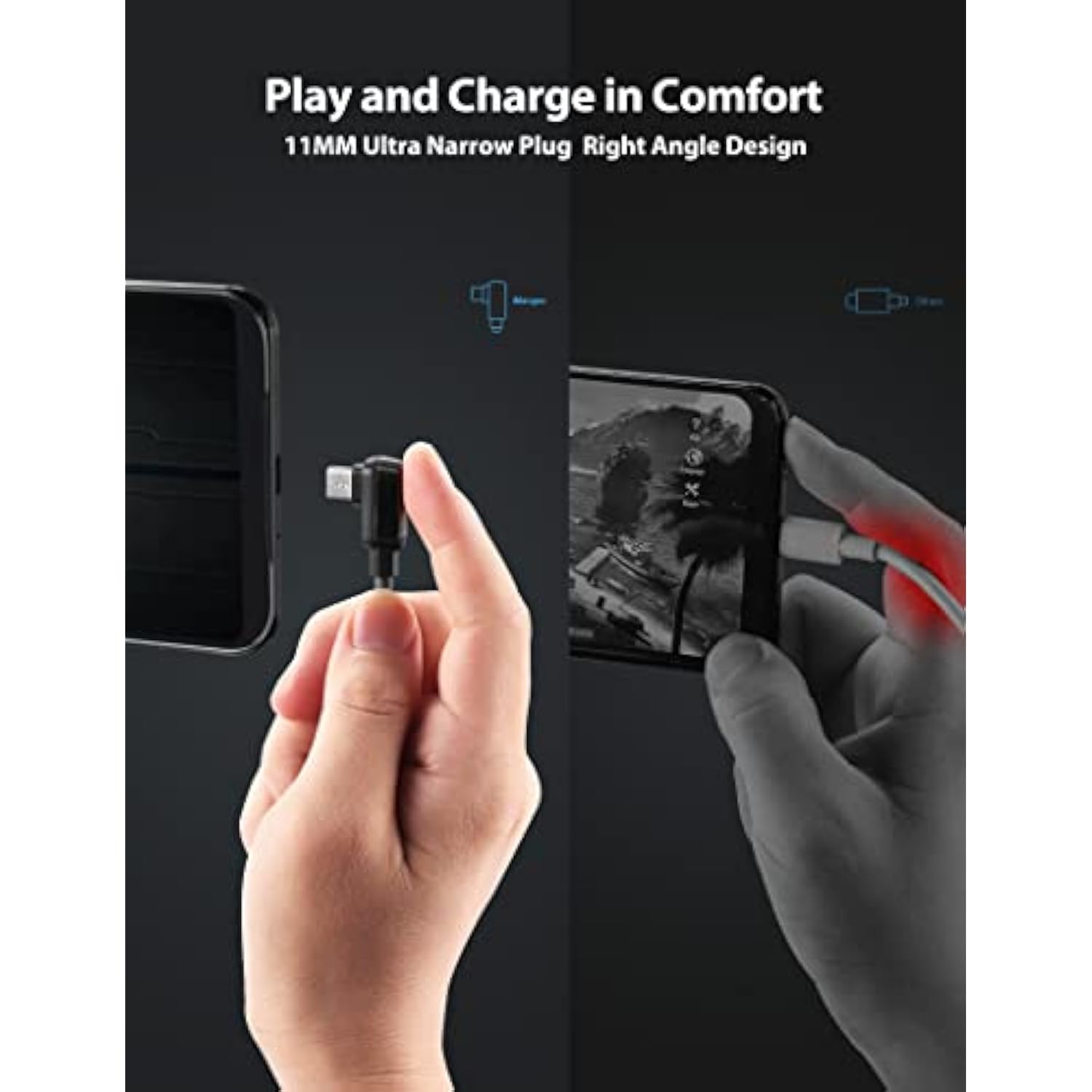 Usb C Cable 6 Ft For Xiaomi 120W Hypercharge Turbo Fast Charging,6A Type C Cable Right Angle Nylon Braided Usb-C To Usb A Charger For Xiaomi Pad 5 12 Pro 12S Ultra 11T Pro 11 Lite Ne,Redmi Note 11 Pro