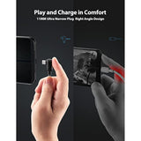 Usb C Cable 6 Ft For Xiaomi 120W Hypercharge Turbo Fast Charging,6A Type C Cable Right Angle Nylon Braided Usb-C To Usb A Charger For Xiaomi Pad 5 12 Pro 12S Ultra 11T Pro 11 Lite Ne,Redmi Note 11 Pro