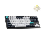 Q3 Max Wireless Custom Mechanical Keyboard, Full Aluminum 2.4 GHz Bluetooth QMK TKL Layout RGB with Hot-swappable Gateron Banana Switch Compatible