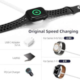 2 Pack 2025 Upgraded Apple Watch Charger Usb C Cable Magnetic Iwatch Charger Fast Charging Cord 3Ft For Apple Watch Ultra 2/Ultra/Se/Se (2Nd Gen)/Series 10/Series 9/Series 8/7/6/5/4/3-White