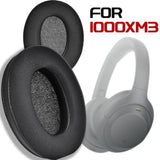 Replacement 1000Xm3 Earpads For Sony Wh-1000Xm3 (Wh1000Xm3) Over-Ear Headphones,Protein Skin Ear Cover Cushions With Noise Isolation Foam, Added Thickness, Repari Part, Black