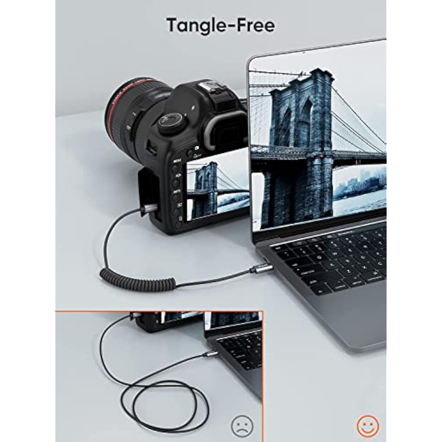 CableCreation Coiled Micro USB to USB C Cable 4FT, USBC to MicroUSB OTG 480Mbps Cord for Wall Chargers, MacBook Pro Air Galaxy S22 S21 Pixel 5/4/3 & More, 1.2M Black