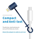 2 Pack, 27W, Usb C To Lightning Adapter For Iphone 14 13 12 11, Usbc To Lightning Adaptor Pd Fast Charging, Usb-C To Lightning Cable Adapter For Apple Airpods Pro, Ipod With Lanyanrds, Magic Keyboard