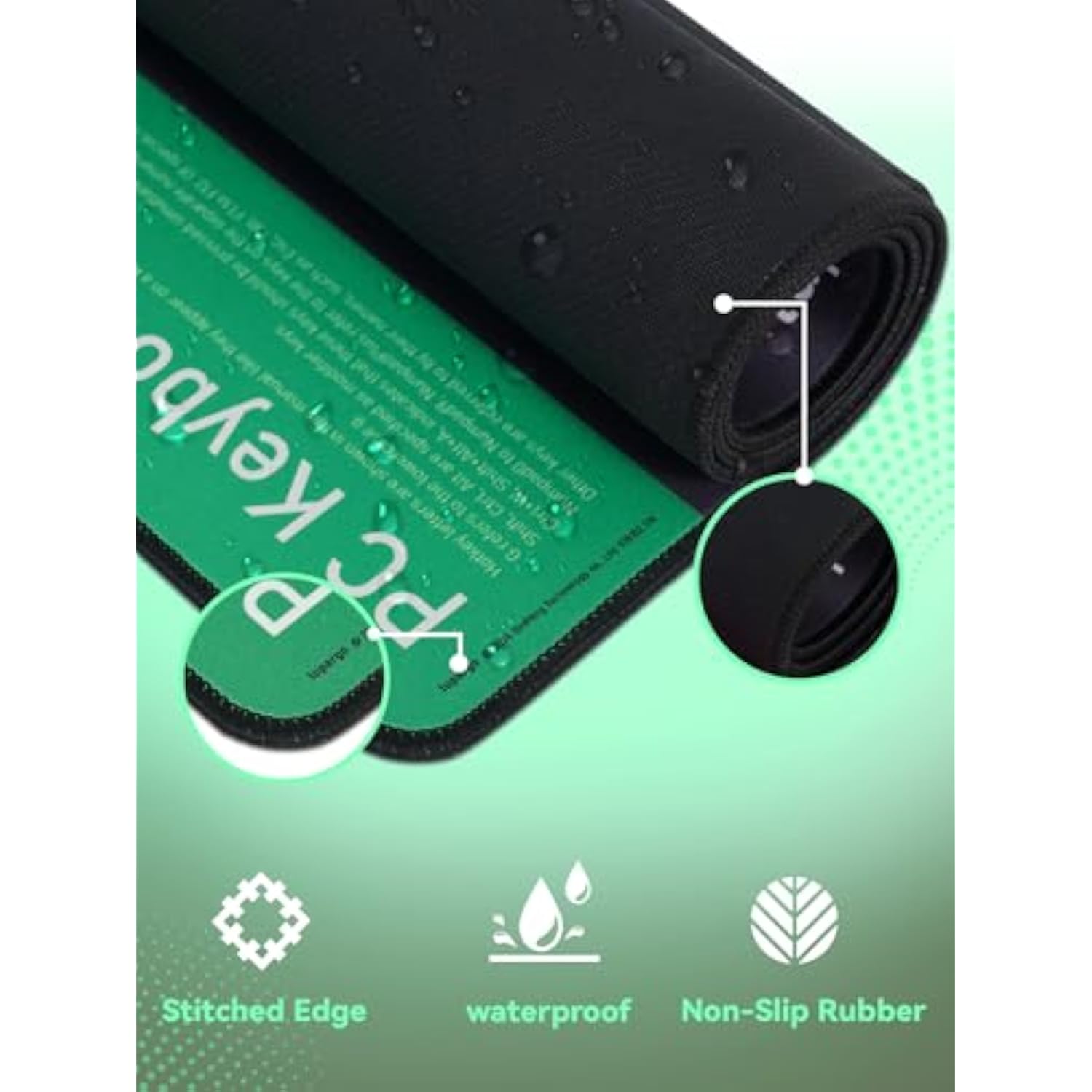 Shortcut Keys Mouse Pad For Maya,Maya Hotkeys Office Desk Mat,Work Desk Large Xxl Keyboard Mousepad, Waterproof Non-Slip And Stitched Edge(31.5×13.8 Inch)