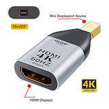 cablecc Mini DisplayPort DP Source to HDMI Sink Displays 4K@60hz Ultra HD Conv
