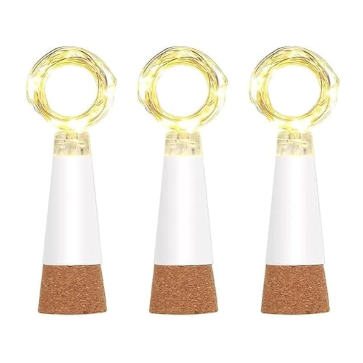 Led Cork Bottle Lights, Waterproof Rechargeable Usb String Fairy Lights With 20 Led, Great For Diy Party Christmas Decor