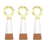 Led Cork Bottle Lights, Waterproof Rechargeable Usb String Fairy Lights With 20 Led, Great For Diy Party Christmas Decor