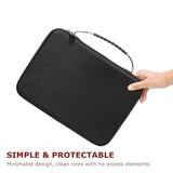 2025 New Laptop Case For Macbook Air 13-Inch, Hard Shell Laptop Case Computer Sleeve Bag With Protective Padings, Travel Carrying Case With Ergonomic Handle Back Luggage Strap