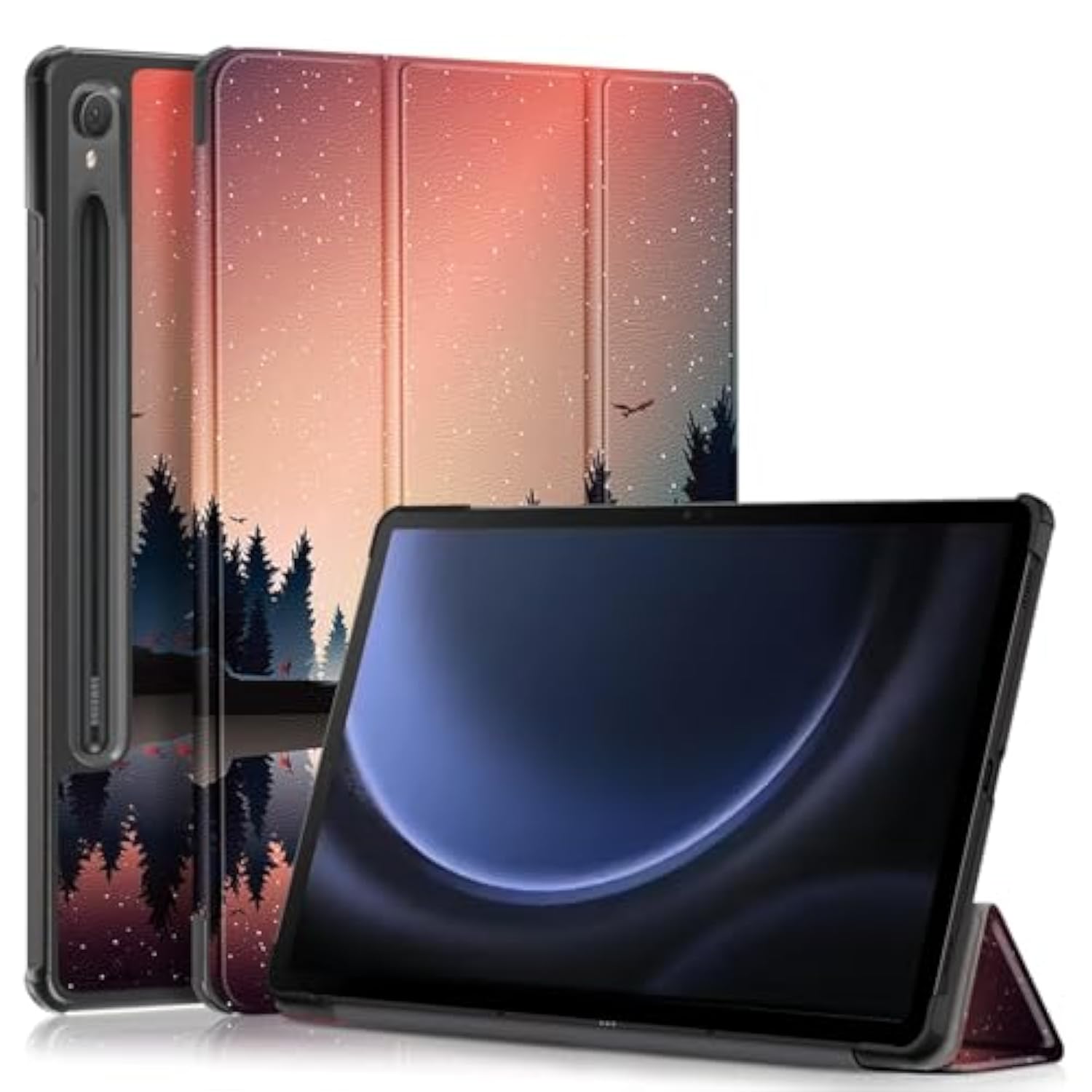 Case For Samsung Galaxy Tab S9 Fe / S9 2023 11 Inch, Folding Folio Ultra-Thin