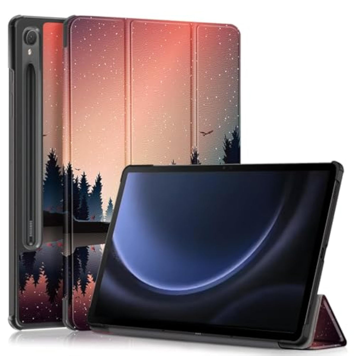 Case For Samsung Galaxy Tab S9 Fe / S9 2023 11 Inch, Folding Folio Ultra-Thin
