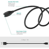 Charging Cable Compatible For Garmin Venu 2/Venu 2 Plus/Venu 2S/Venu 3/Venu 3S/Venu Sq/Venu Sq 2/Venu/Venu X1 Smartwatch, 2Pack Replacement Usb Charging Charger Cord For Garmin Venu Series Smartwatch