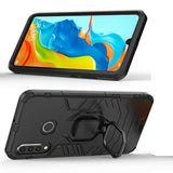 Phone Case for Huawei P30 Lite with Screen Protector & Magnetic Ring Holder