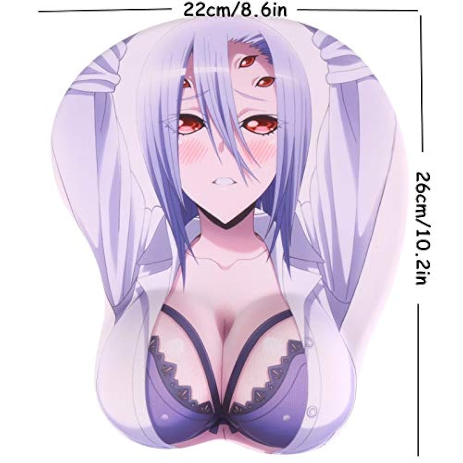 Rachnera Arachnerai Anime Mouse Pads With Wrist Rest Gaming 3D Mousepads 2Way Skin (Rachnera)