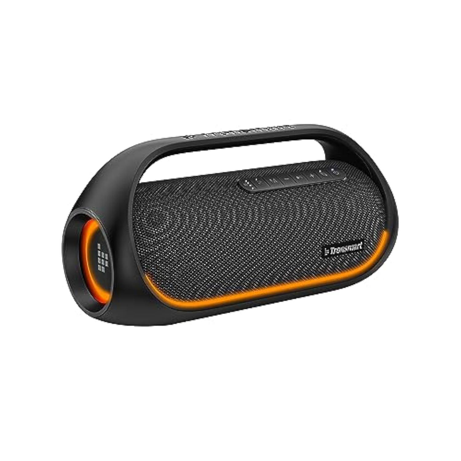 Tronsmart Upgraded Bang 60W Bluetooth Speakers with Subwoofer, IPX6 Waterproof Loud Bluetooth Speaker with 7 Color Light, 15H Playtime, Custom EQ, Portable Speaker with Handle for Outdoor, Party
