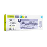 Mk520 Wireless Pastel Keyboard And Mouse Bundle - Lavender Purple, Pc Compatible