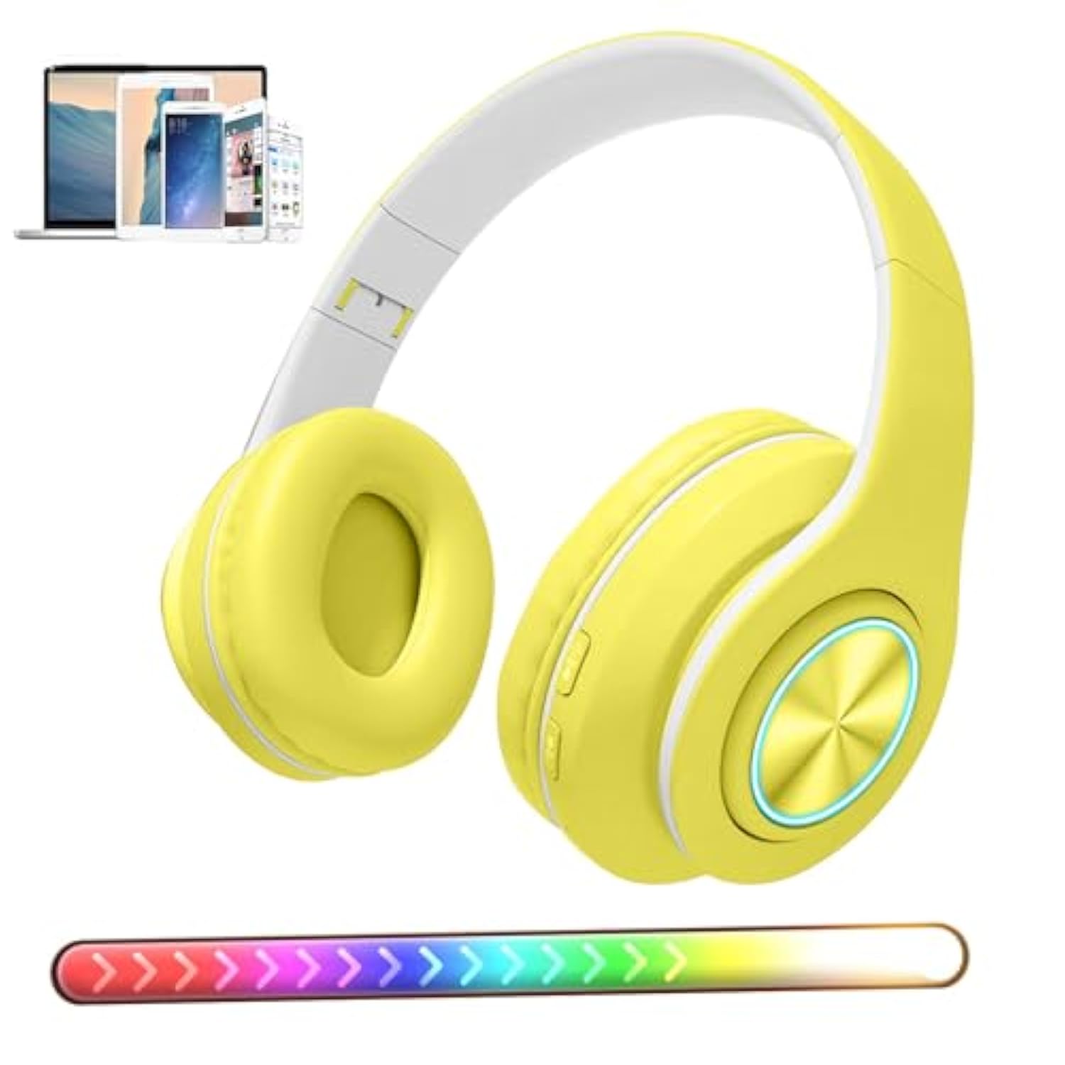 Kids Bluetooth Headphones,Comfort Wireless Headphones,85/102Db Volume Limited,