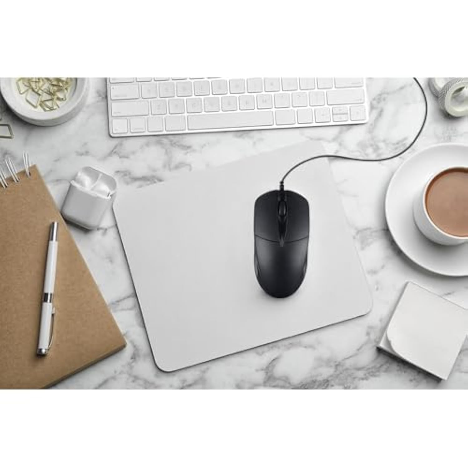 200 Black Wired Computer Mouse Bulk Usb 1000 Dpi 3 Button Corded Mouse With Home Office Noiseless Simple Usb Mice For Computer Laptop Desktop Pc (200)