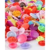 Snaps Buttons And Snap Pliers, 400 Sets 24-Colors Plastic Snaps Fasten