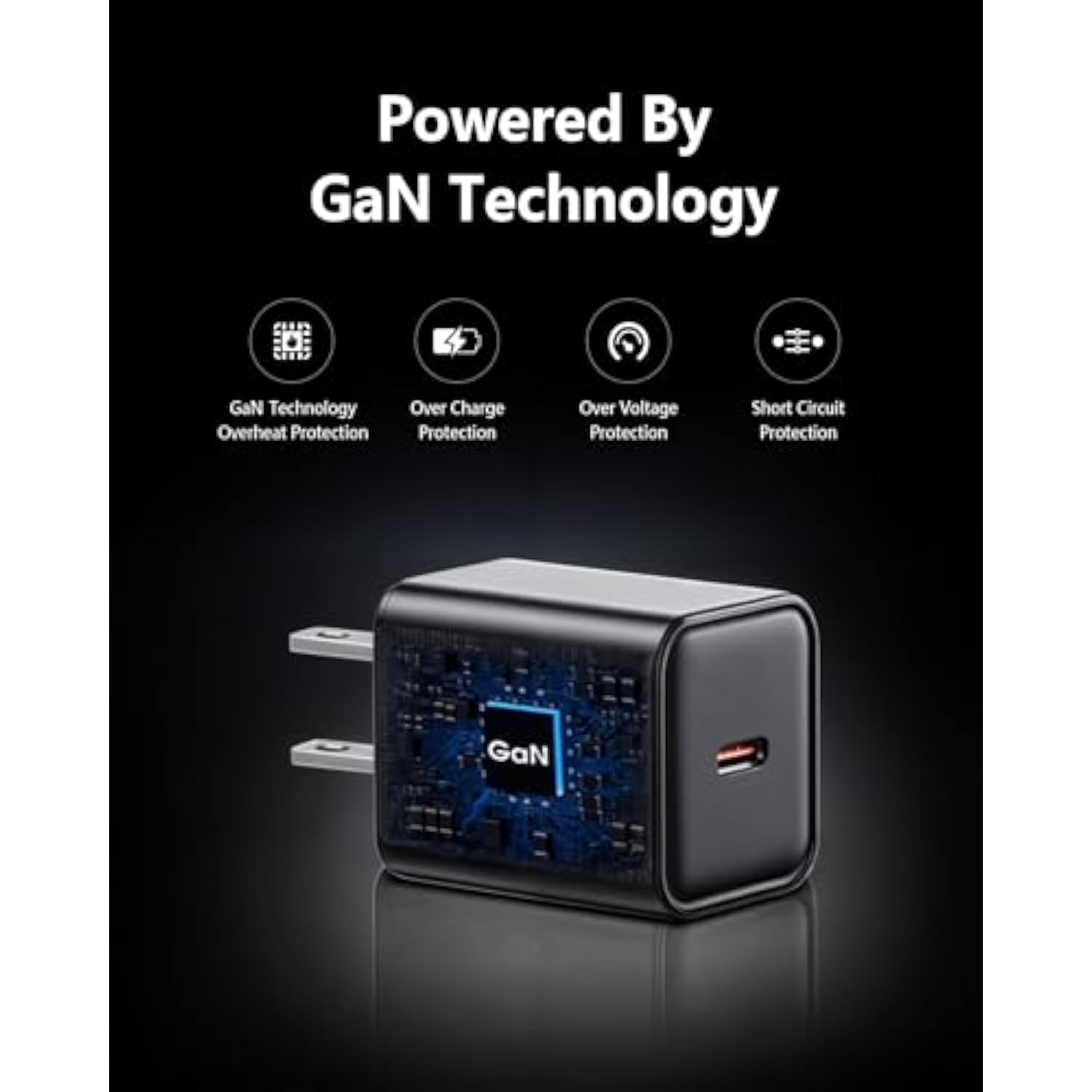 45W Usb-C Charger(2 Pack), 45W Super Fast Charger For Galaxy S25/S24/23, Iphone 16/15/14, Ipad, Galaxy Tab, And More Devices (2 * 5Ft Type C Charging Cable)-Black