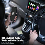 Car Carplay Cable For Iphone 16 15 Pro Plus Pro Max?3-Pack [3.3Ft+3.3Ft+6Ft] Usb A To Usb C Cable For Iphone 16 15?For Ipad Pro/Air/Mini?For Samsung Galaxy S24/S23/S22?For Macbook Pro/Air And More