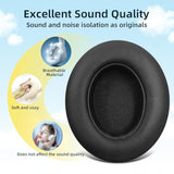 Cooling Gel Replacement Ear Pads Cushions For Beats Studio 2 & Studio 3 Wired & Wireless Headphones, Earpads With High-Density Noise Isolation Foam, Added Thickness - (Black)