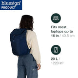 Osprey Aoede Slim SyncPack Backpack with Laptop Sleeve, Antique Blue