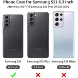 Phone Case For Samsung Galaxy S21 Glaxay S 21 5G 6.2 Inch With Tempered Glass Screen Protector And Card Holder Wallet Cover Stand Flip Leather Cell Accessories Gaxaly 21S G5 Cases Women Girl Green