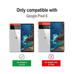 Pixel 6 Screen Protector Tempered Glass With Camera Lens Protector For Google Pixel 6 [Fingerprint Unlock][Anti-Scratch][6.4 Inch][2+ 2 Pack ]