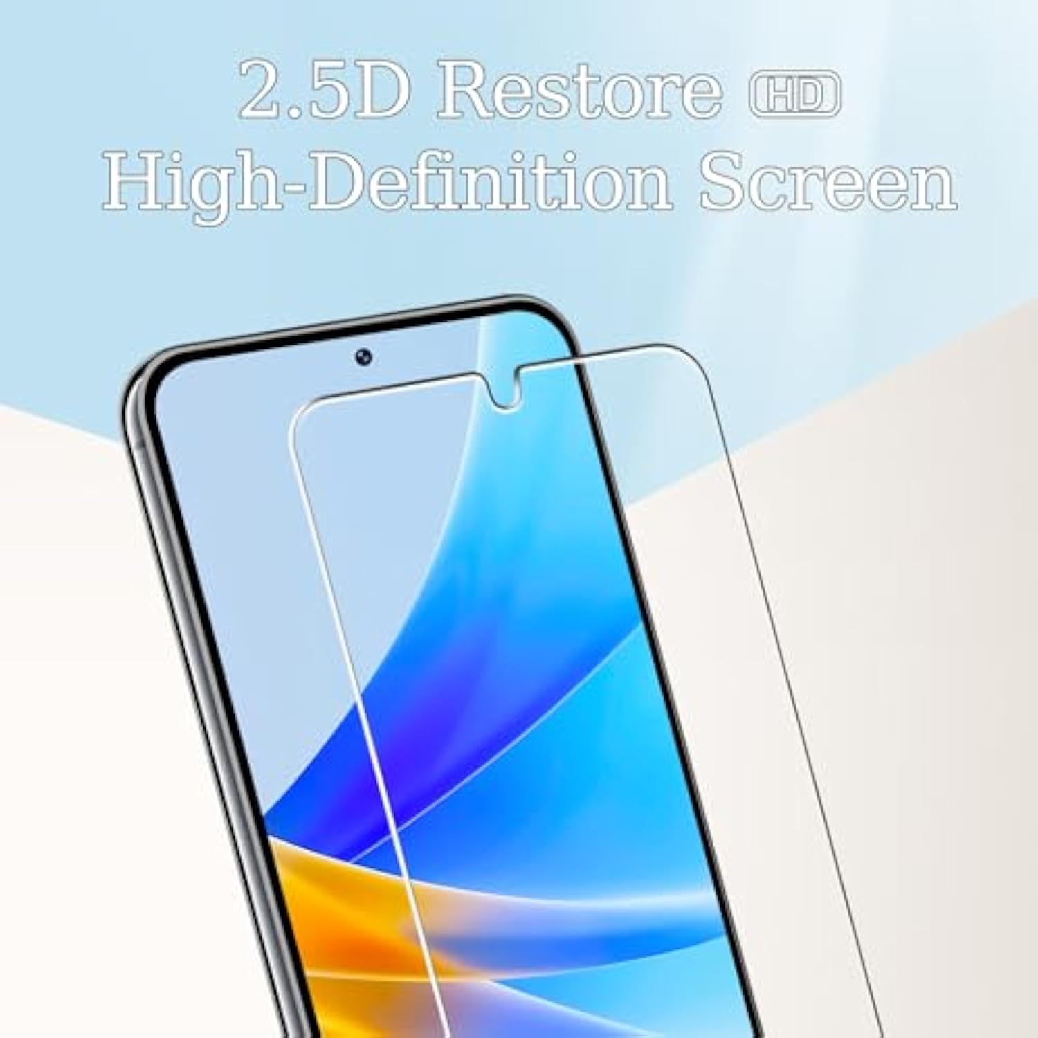 [3 Pack] Screen Protector For Samsung Galaxy S23 Fe 5G Tempered Glass, Anti Scratch, 9H Hardness, Bubble Free, Hd Clear [Not For Galaxy S23]