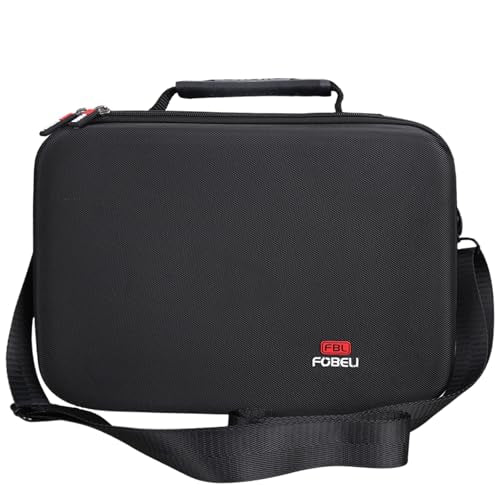 Hard Storage Case Compatible With Liene Pixcut S1 Color Sticker Printer & Die Cutting Machine, Eva Hard Carrying Case With Shoulder (Black, Case Only)