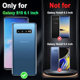 Compatible With Galaxy S10 Case,Glow In The Dark Three Layer Heavy Duty Sturdy Shockproof Full Body Protective Cover Case For Samsung Galaxy S10,All Butterfly