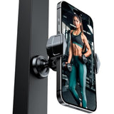 Gym Magnetic Phone Holder, 360° Rotatable Magnet Phone Holder For Gym Workout-Record, [N55 Super Magnet] Magnetic Cellphone Holder For All 4-7 Inch Smartphones