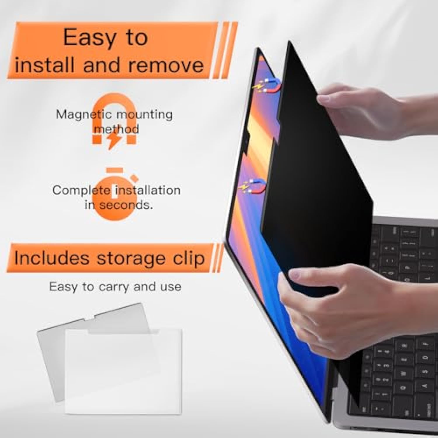 Privacy Screen MacBook Pro 16 Inch 2021-2023 (M1-M2, A2485/A2780)