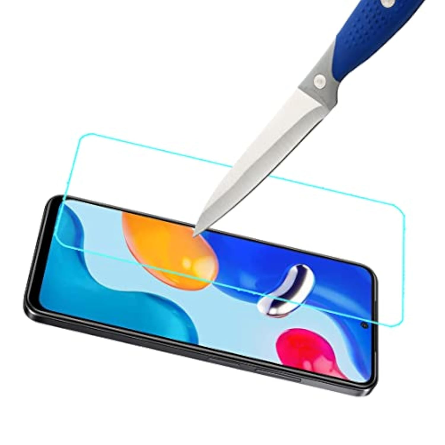 [3-Pack] Designed For Xiaomi (Redmi Note 11/11S 4G) 6.43 Inch [Not Fit For 5G Version] [Tempered Glass] [Japan Glass With 9H Hardness] Screen Protector With Replacement