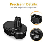 Orstaimer 3.5Ah Ni-MH Replacement Battery for DeWalt 18V Cordless Tools 2 Pack