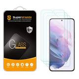 (3 Pack) Designed For Samsung Galaxy S22+ / S22 Plus Tempered Glass Screen Protector, Anti Scratch, Bubble Free